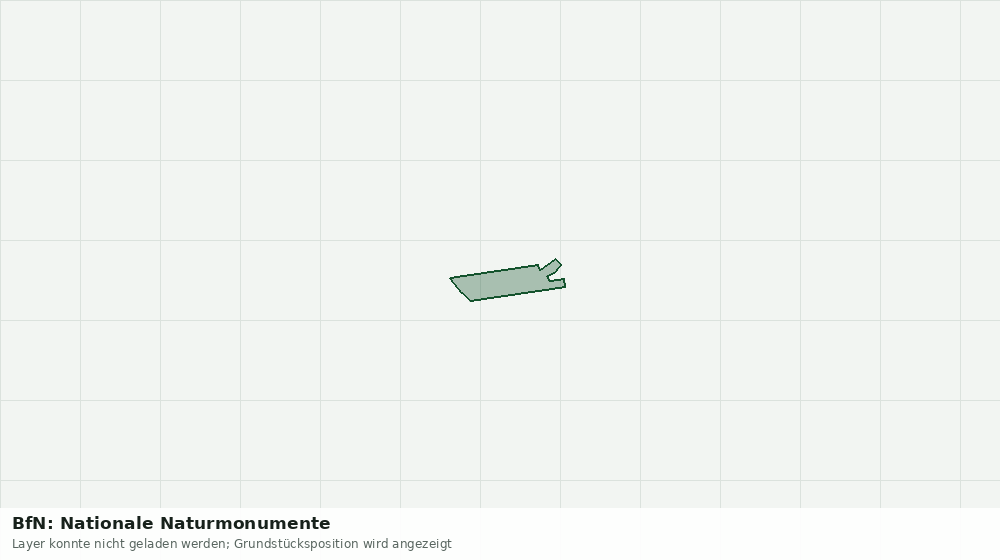 Statische Kartenansicht: BfN: Nationale Naturmonumente