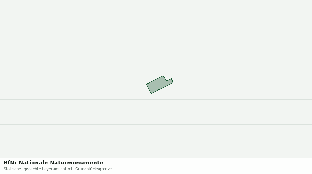 Statische Kartenansicht: BfN: Nationale Naturmonumente