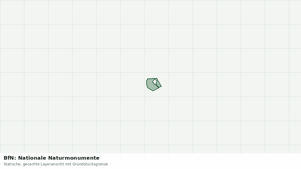 Statische Kartenansicht: BfN: Nationale Naturmonumente