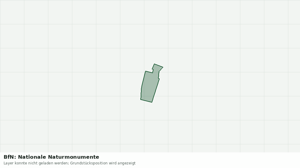 Statische Kartenansicht: BfN: Nationale Naturmonumente