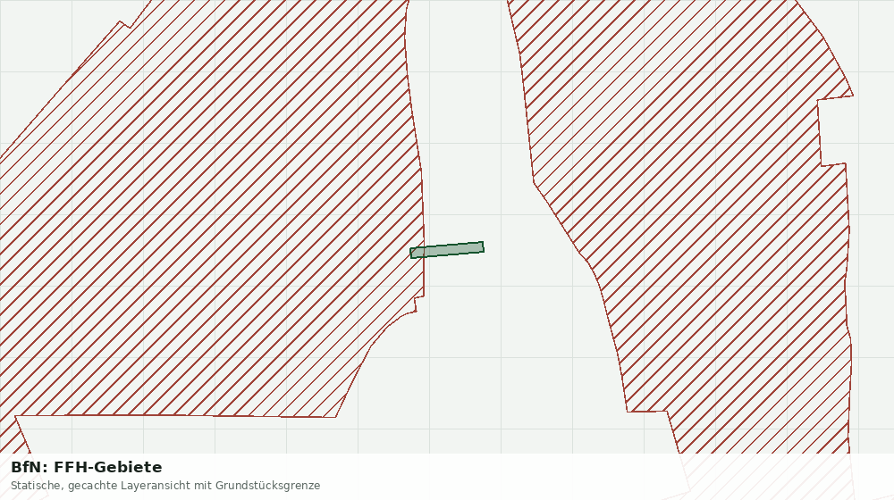 Statische Kartenansicht: BfN: FFH-Gebiete