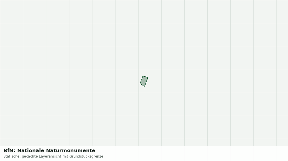 Statische Kartenansicht: BfN: Nationale Naturmonumente