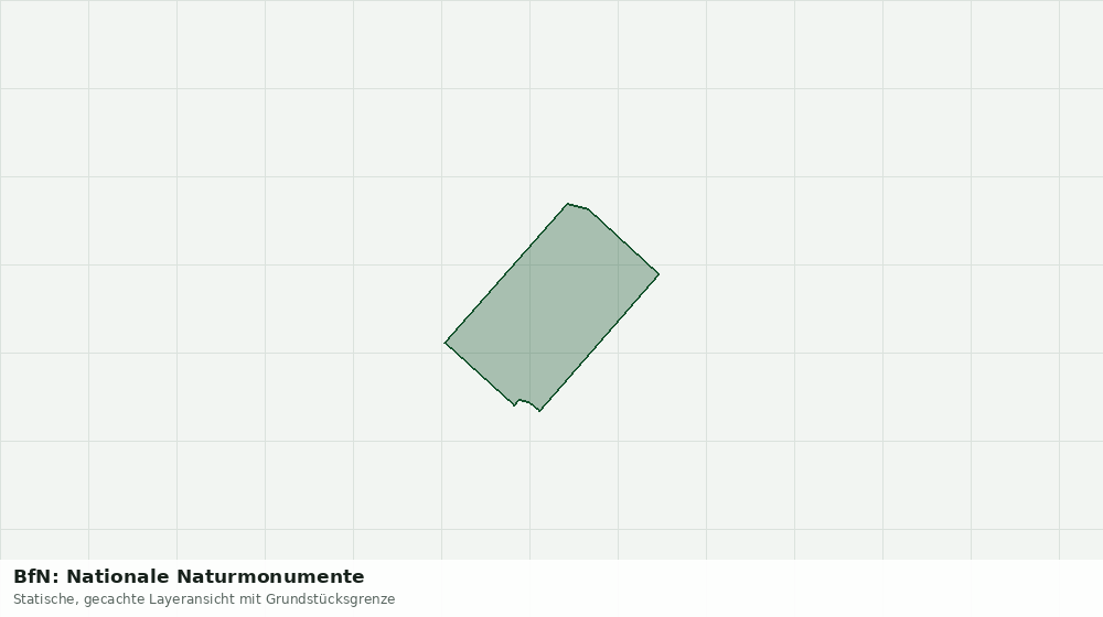 Statische Kartenansicht: BfN: Nationale Naturmonumente