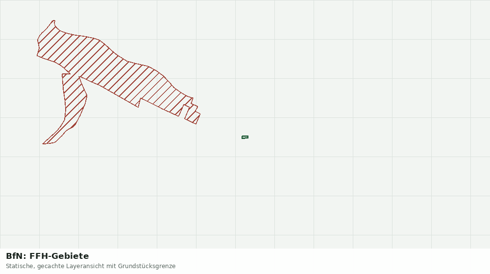 Statische Kartenansicht: BfN: FFH-Gebiete