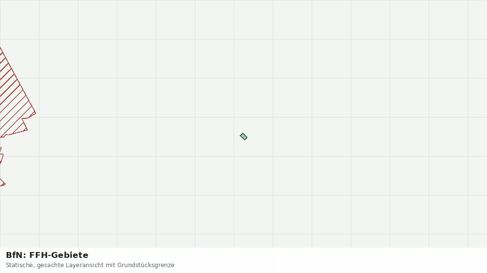 Statische Kartenansicht: BfN: FFH-Gebiete