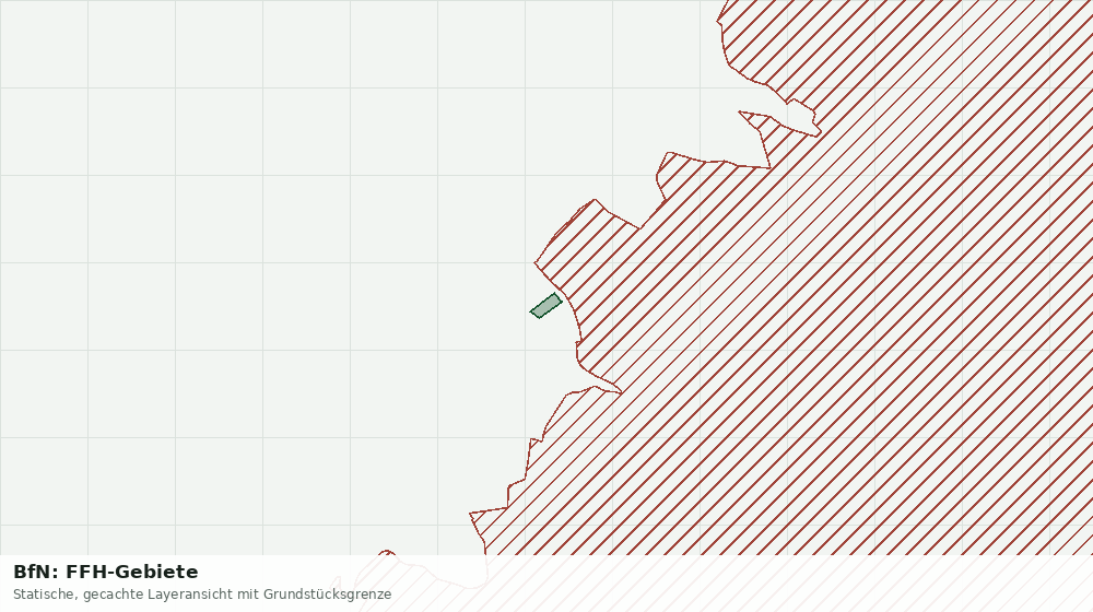 Statische Kartenansicht: BfN: FFH-Gebiete