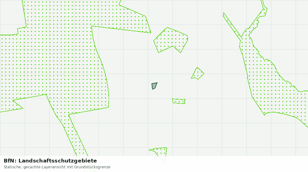 Statische Kartenansicht: BfN: Landschaftsschutzgebiete