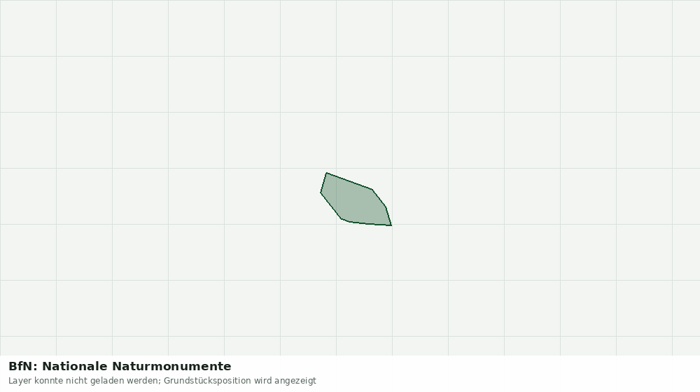 Statische Kartenansicht: BfN: Nationale Naturmonumente