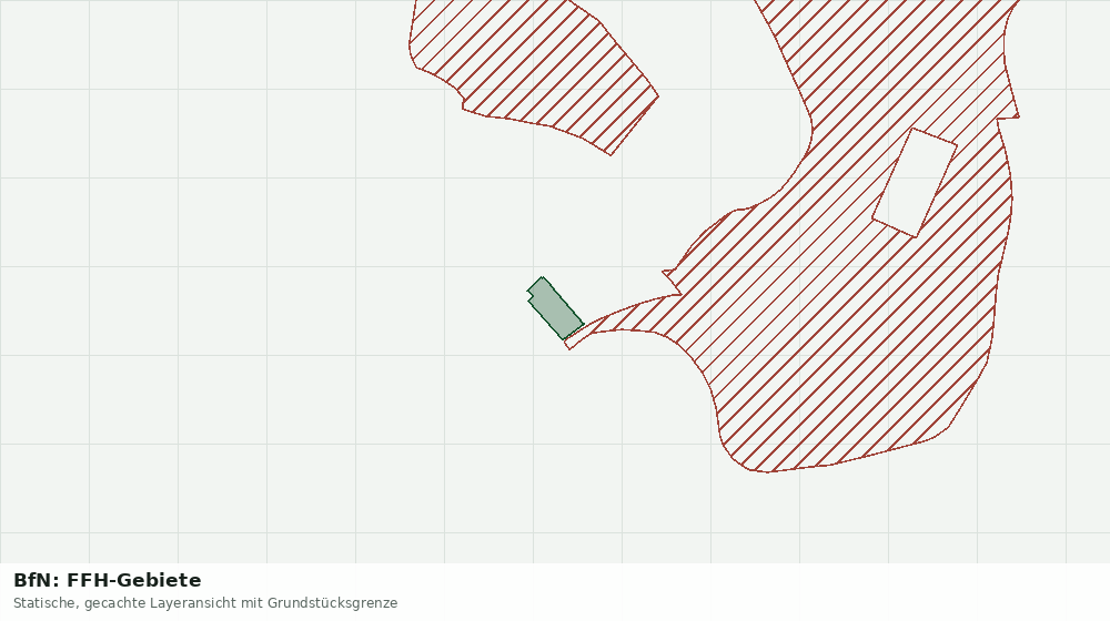 Statische Kartenansicht: BfN: FFH-Gebiete