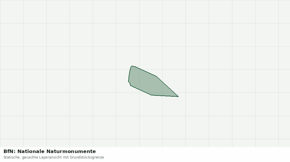 Statische Kartenansicht: BfN: Nationale Naturmonumente