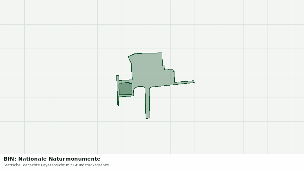 Statische Kartenansicht: BfN: Nationale Naturmonumente
