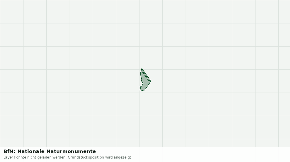 Statische Kartenansicht: BfN: Nationale Naturmonumente