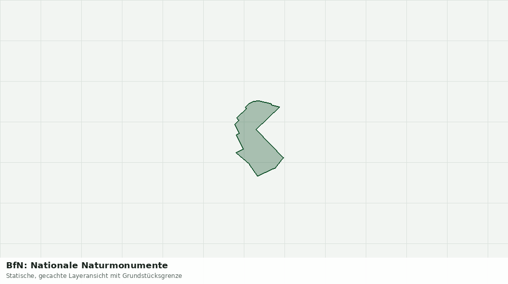 Statische Kartenansicht: BfN: Nationale Naturmonumente