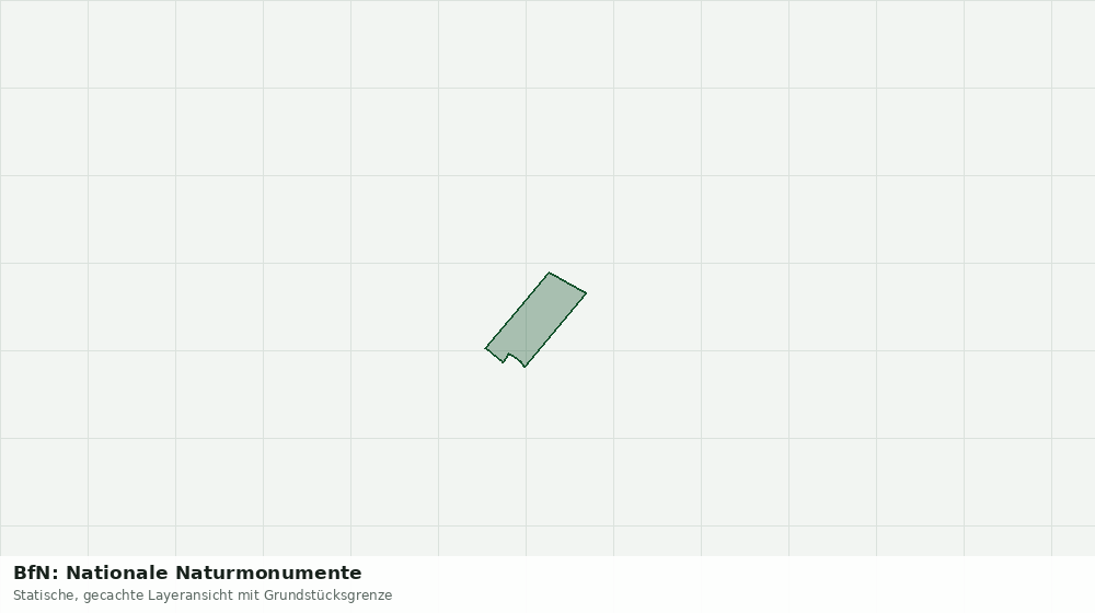 Statische Kartenansicht: BfN: Nationale Naturmonumente