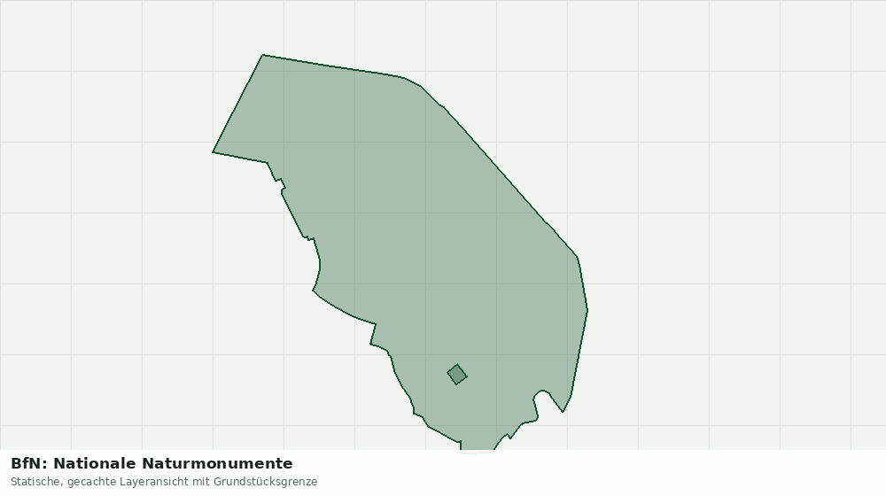 Statische Kartenansicht: BfN: Nationale Naturmonumente