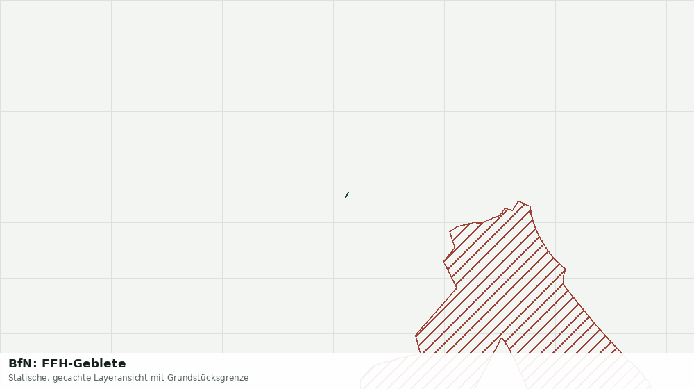 Statische Kartenansicht: BfN: FFH-Gebiete