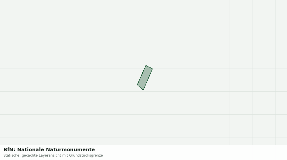 Statische Kartenansicht: BfN: Nationale Naturmonumente