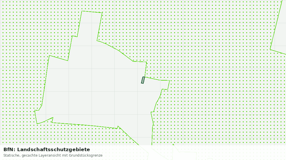 Statische Kartenansicht: BfN: Landschaftsschutzgebiete