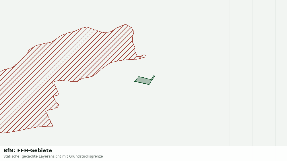 Statische Kartenansicht: BfN: FFH-Gebiete