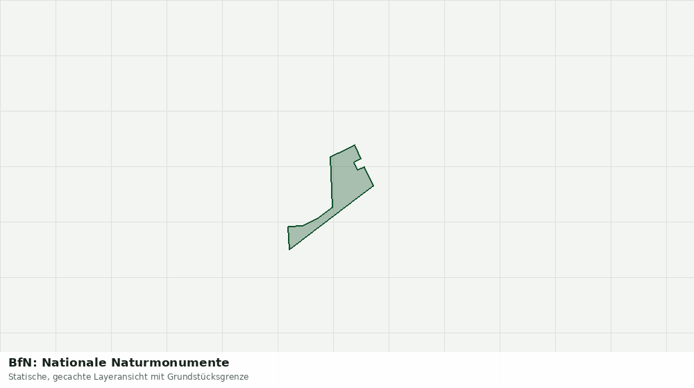 Statische Kartenansicht: BfN: Nationale Naturmonumente
