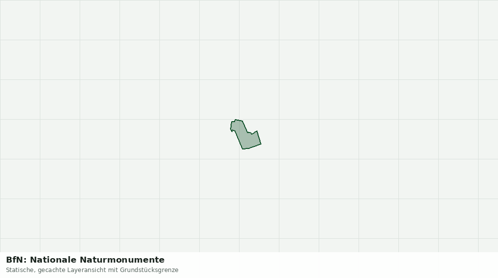 Statische Kartenansicht: BfN: Nationale Naturmonumente