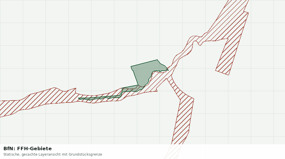 Statische Kartenansicht: BfN: FFH-Gebiete