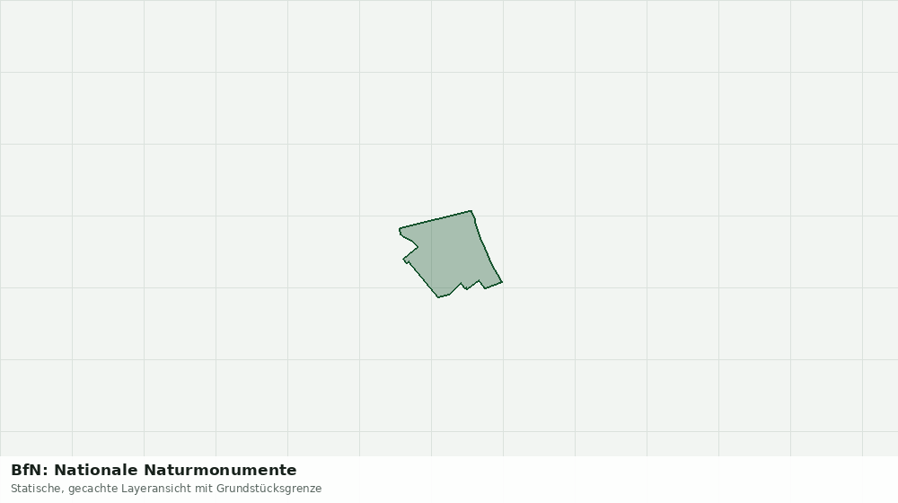 Statische Kartenansicht: BfN: Nationale Naturmonumente