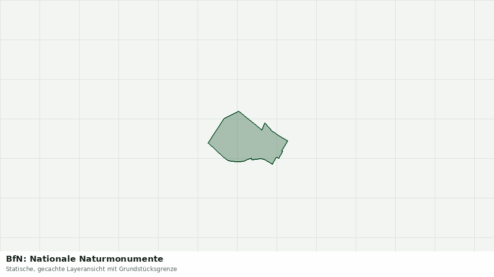 Statische Kartenansicht: BfN: Nationale Naturmonumente