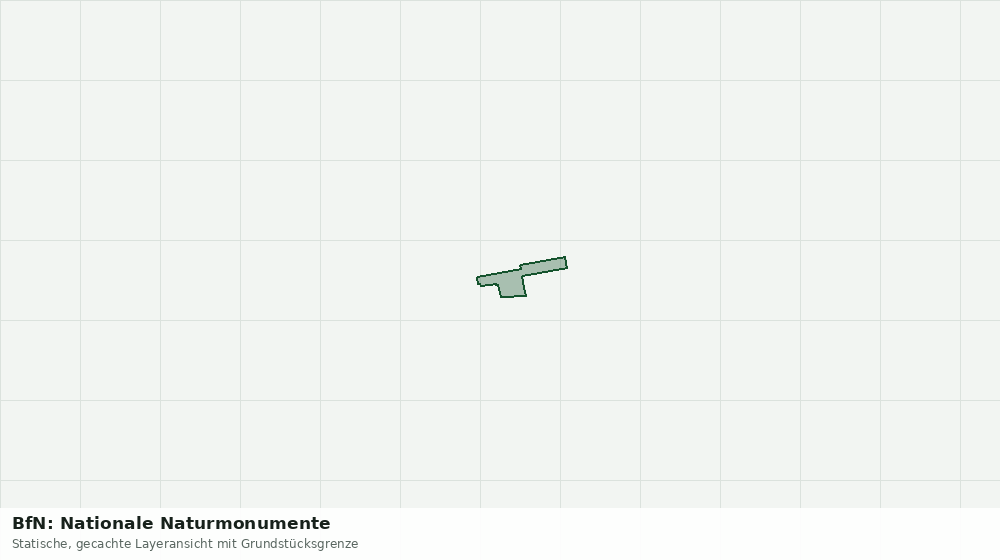 Statische Kartenansicht: BfN: Nationale Naturmonumente