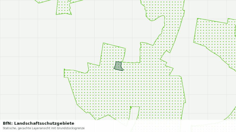 Statische Kartenansicht: BfN: Landschaftsschutzgebiete