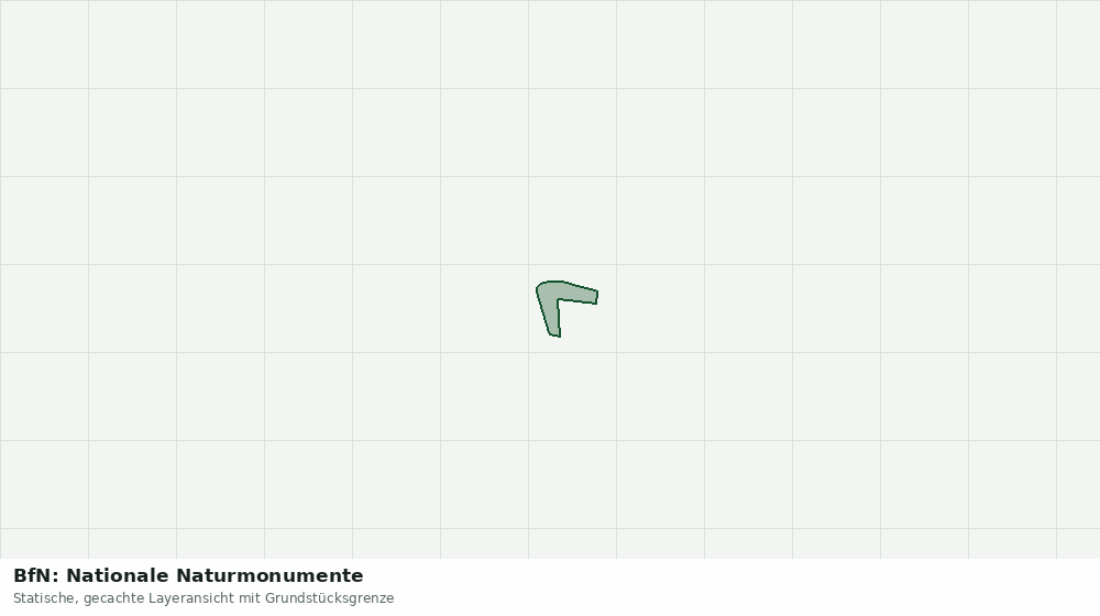 Statische Kartenansicht: BfN: Nationale Naturmonumente
