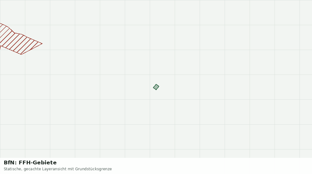 Statische Kartenansicht: BfN: FFH-Gebiete