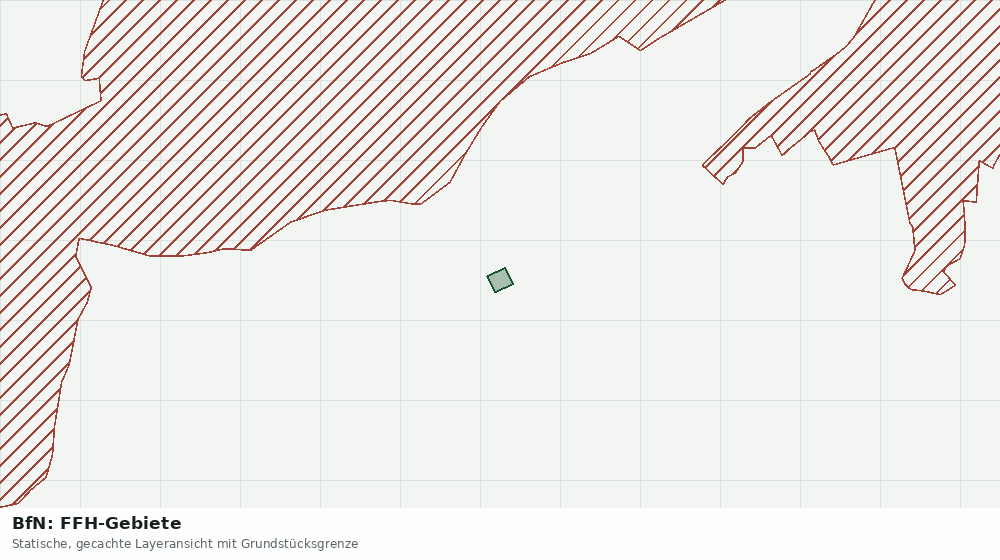Statische Kartenansicht: BfN: FFH-Gebiete