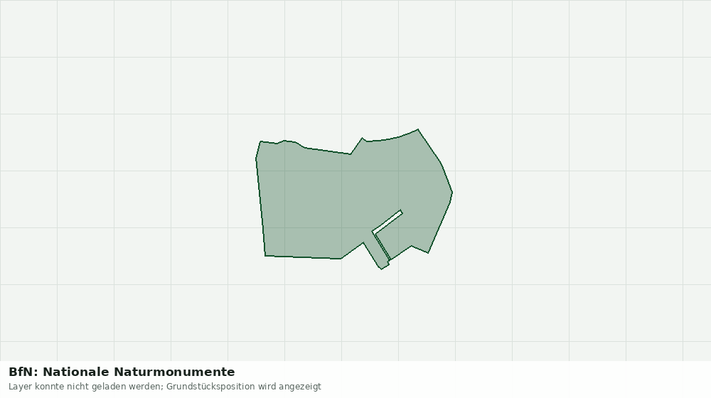 Statische Kartenansicht: BfN: Nationale Naturmonumente