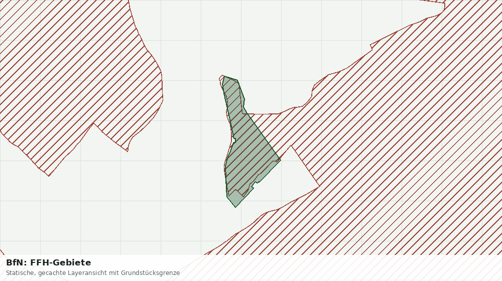 Statische Kartenansicht: BfN: FFH-Gebiete