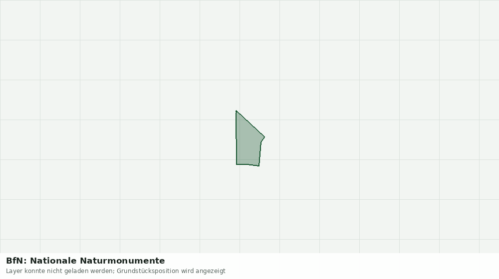 Statische Kartenansicht: BfN: Nationale Naturmonumente