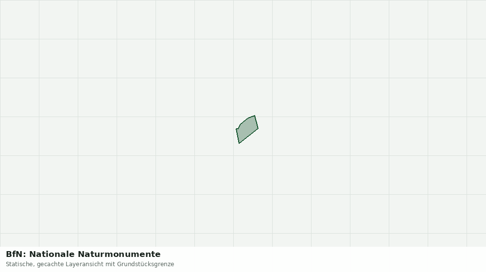 Statische Kartenansicht: BfN: Nationale Naturmonumente
