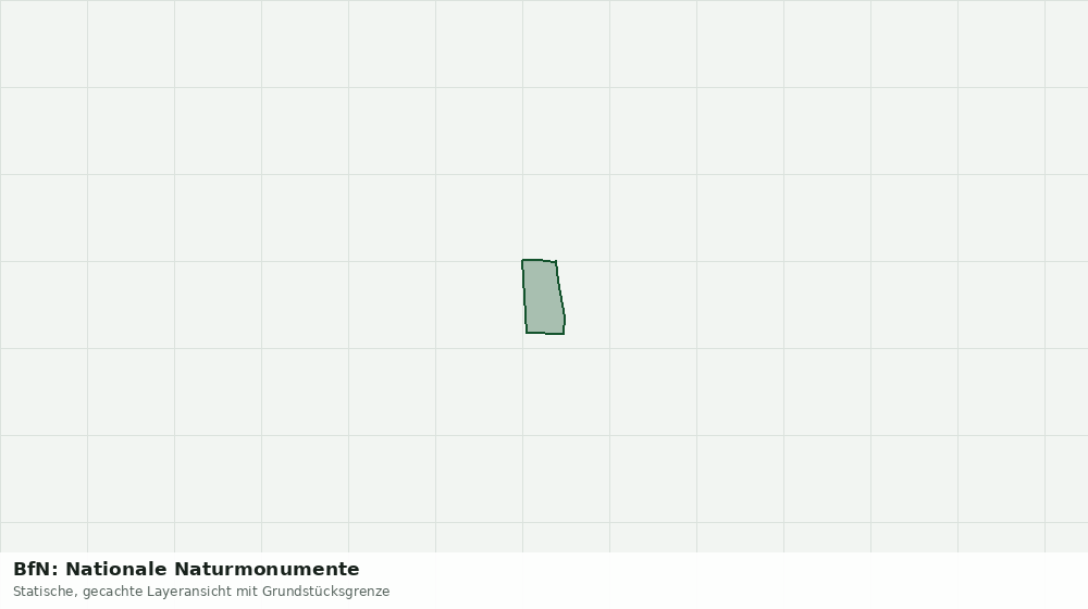 Statische Kartenansicht: BfN: Nationale Naturmonumente