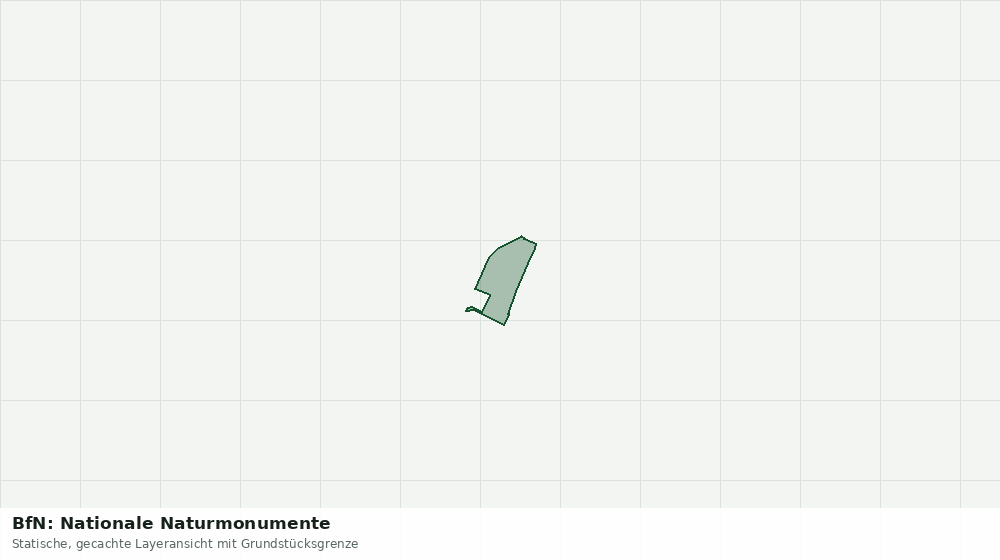Statische Kartenansicht: BfN: Nationale Naturmonumente
