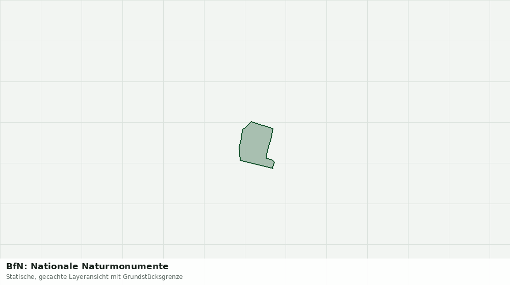 Statische Kartenansicht: BfN: Nationale Naturmonumente