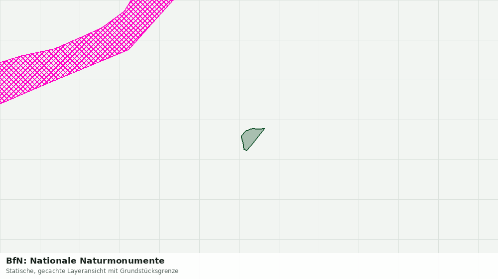 Statische Kartenansicht: BfN: Nationale Naturmonumente