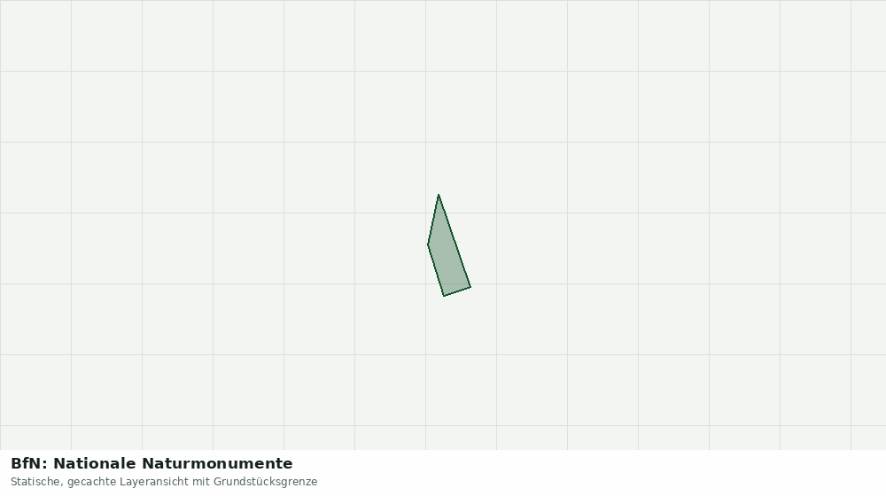 Statische Kartenansicht: BfN: Nationale Naturmonumente
