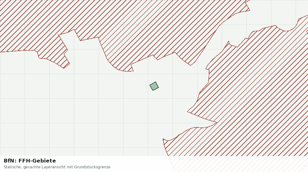 Statische Kartenansicht: BfN: FFH-Gebiete