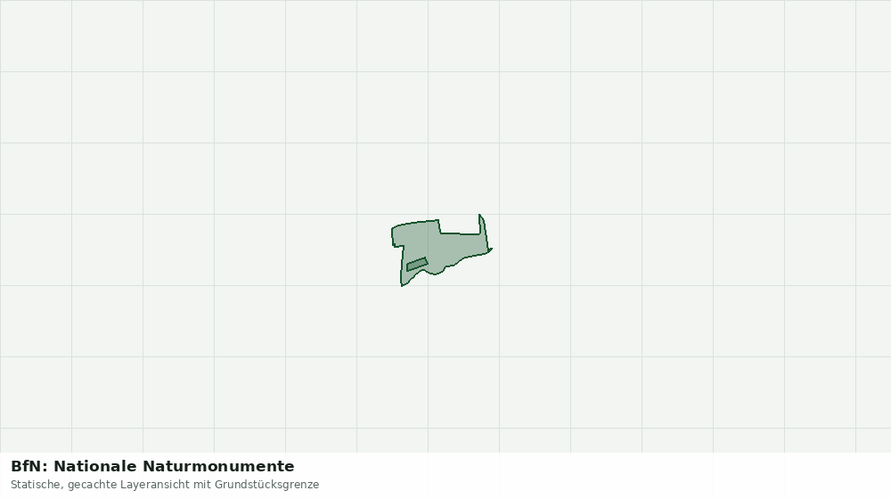 Statische Kartenansicht: BfN: Nationale Naturmonumente