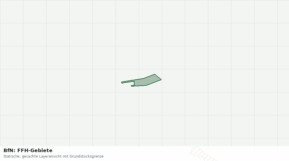 Statische Kartenansicht: BfN: FFH-Gebiete