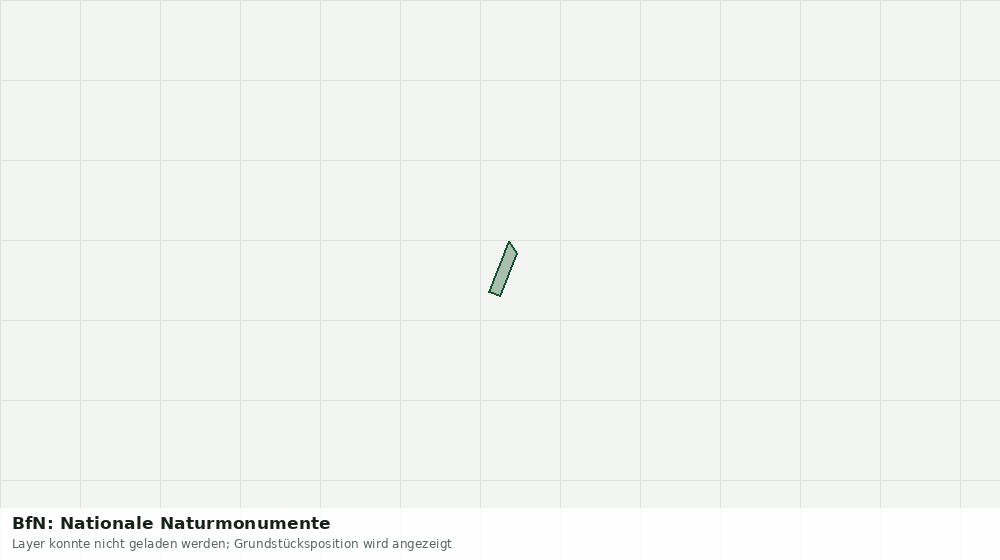 Statische Kartenansicht: BfN: Nationale Naturmonumente