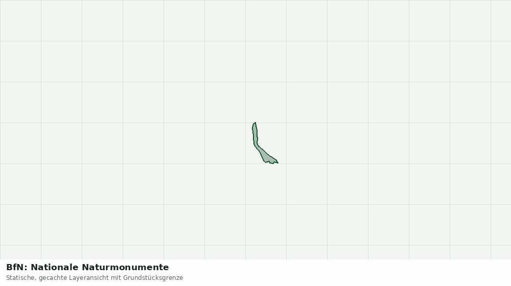 Statische Kartenansicht: BfN: Nationale Naturmonumente