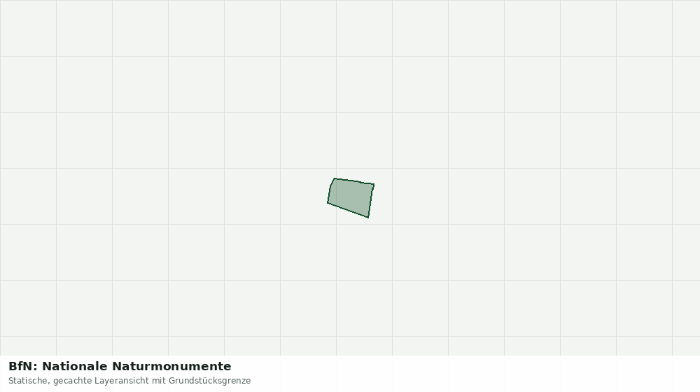 Statische Kartenansicht: BfN: Nationale Naturmonumente