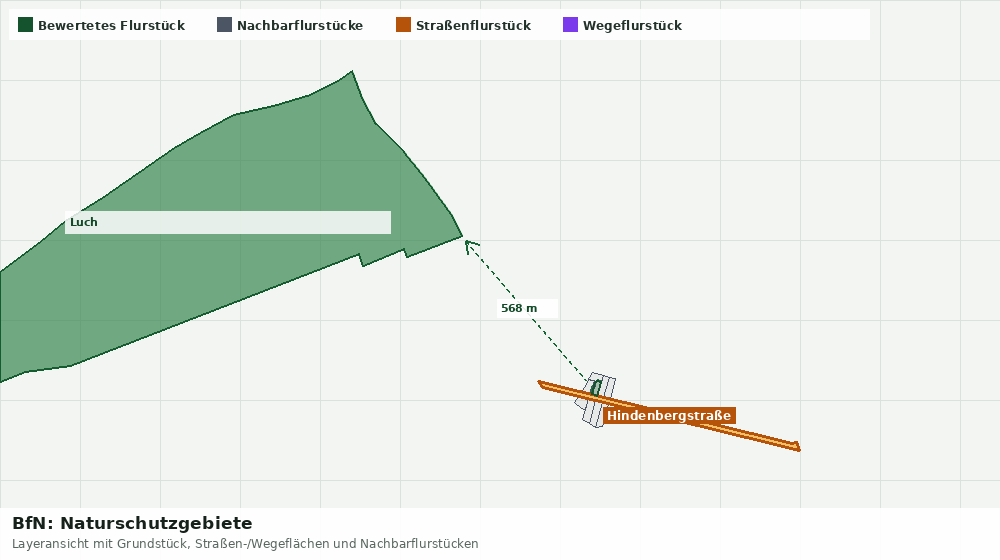 Statische Kartenansicht: BfN: Naturschutzgebiete
