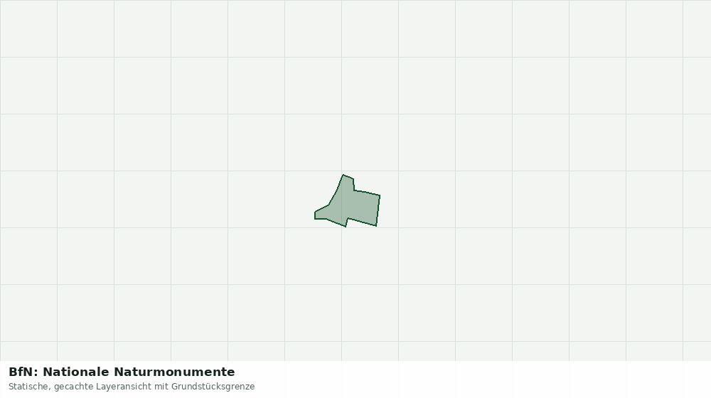 Statische Kartenansicht: BfN: Nationale Naturmonumente